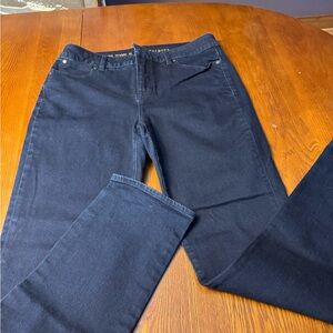 Talbots Dark Indigo Straight Leg Jeans